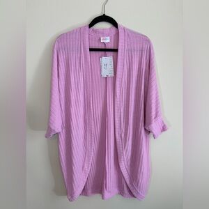LuLaRoe Tracy Cocoon Cardigan – NWT – Size Small - Bubblegum Pink – Lightweight